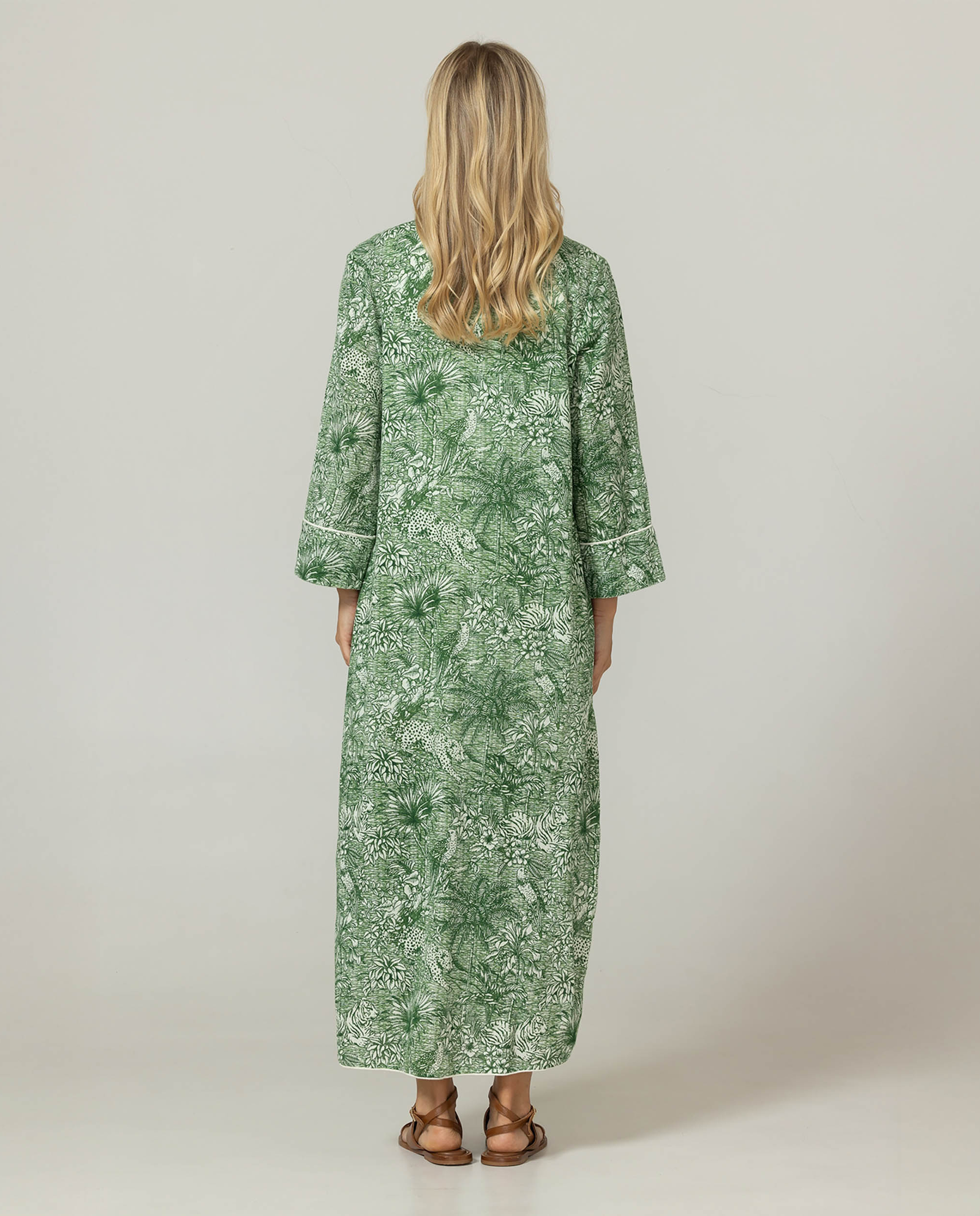 Zielona sukienka plażowa Lulu - Image #2