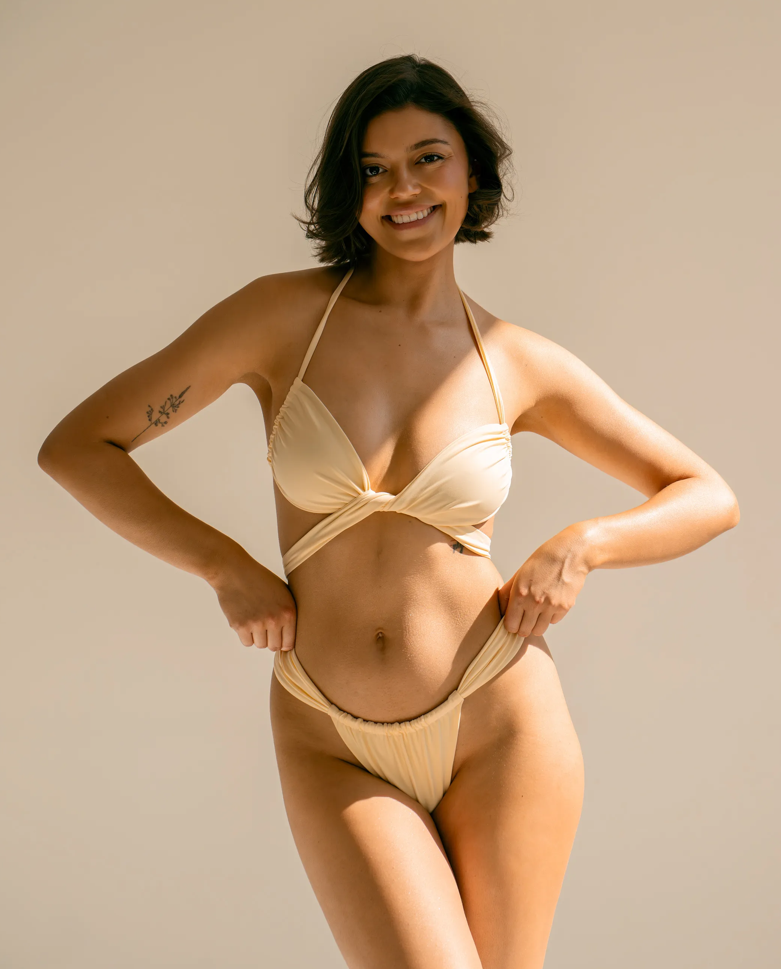 Top od bikini Multiway Butter Yellow - Image #7
