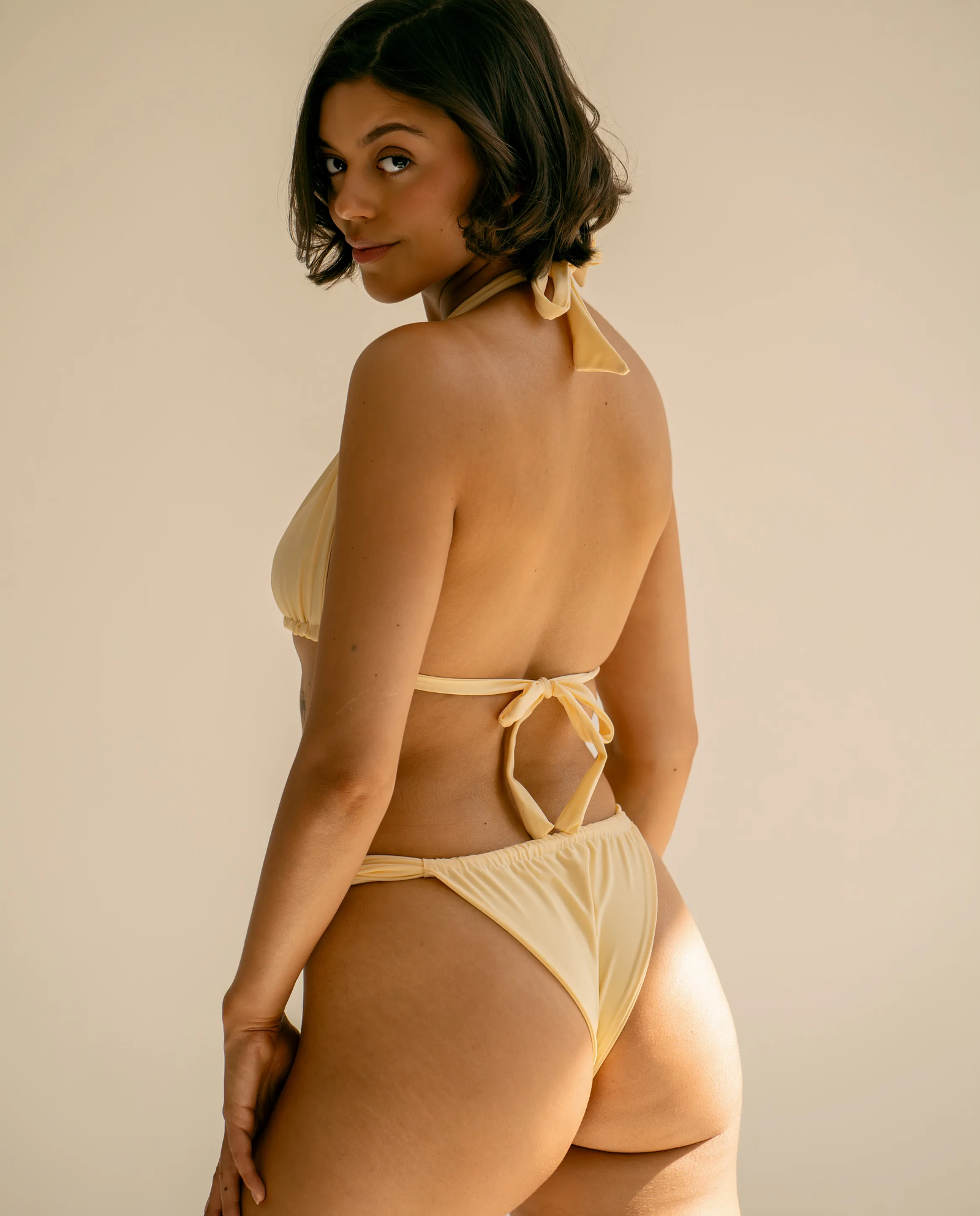 Dół od bikini Multiway Butter Yellow - Image #5
