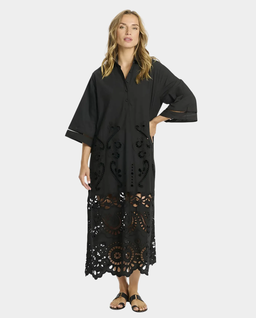 Czarna sukienka maxi Adria - Image #0