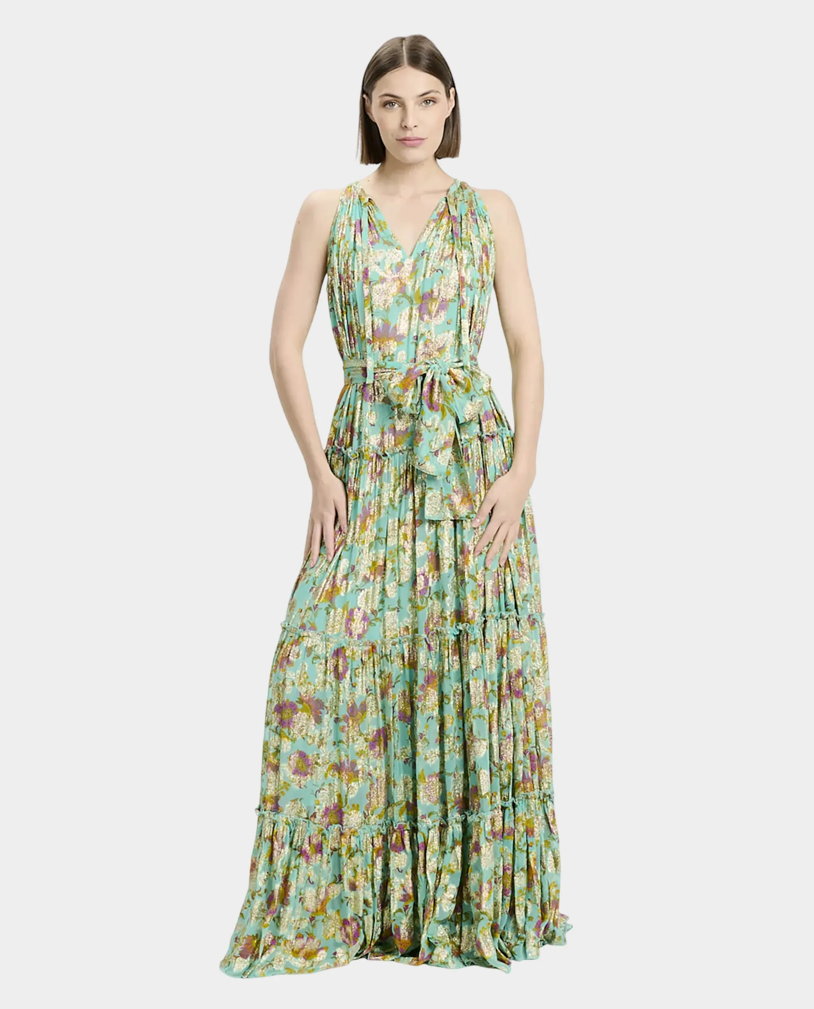 Sukienka maxi Chelsea Aqua - Image #0