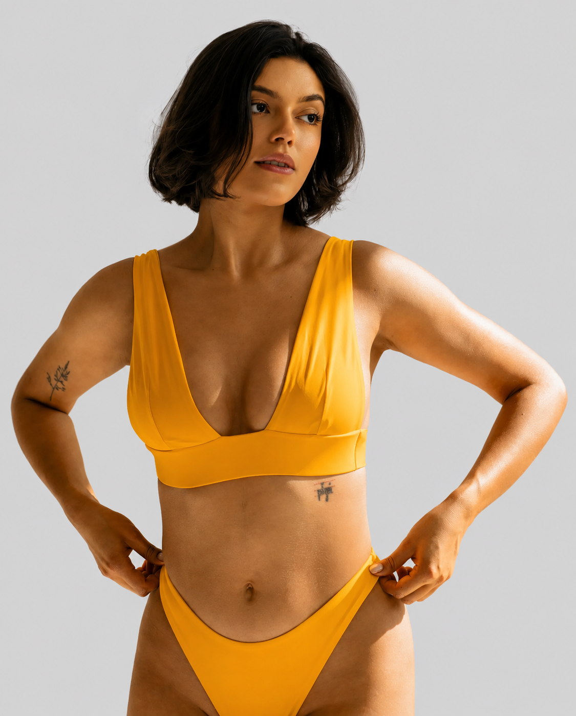 Żółty top od bikini Shape me - Image #0