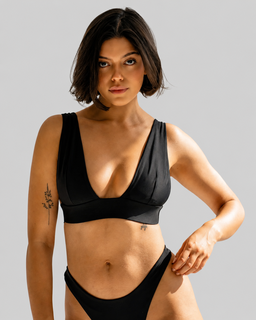 Czarny top od bikini Shape me - Image #0