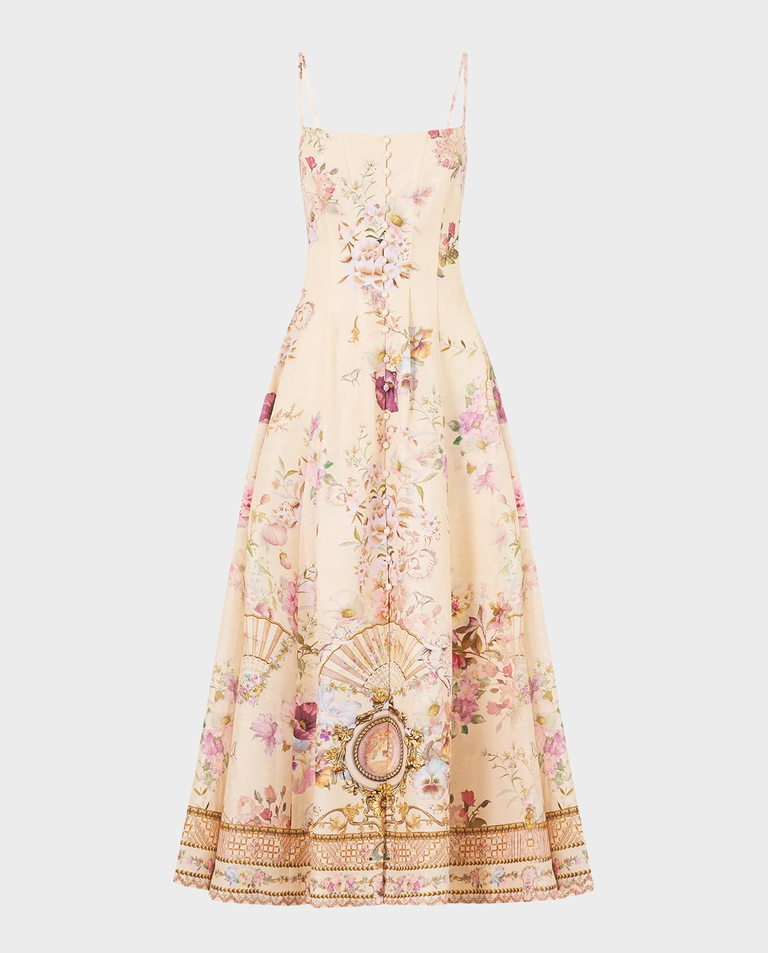 Sukienka w kwiaty Adorned in Aranjuez