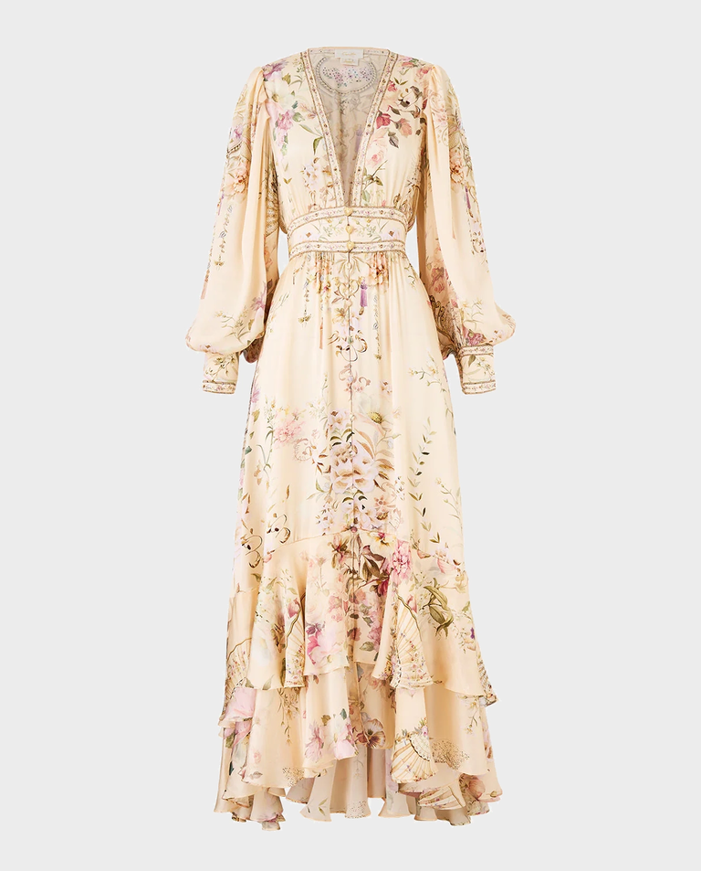 Sukienka w kwiaty Adorned in Aranjuez