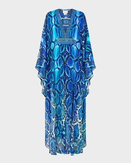 Niebieska sukienka The Sapphire Serpent - Image #0