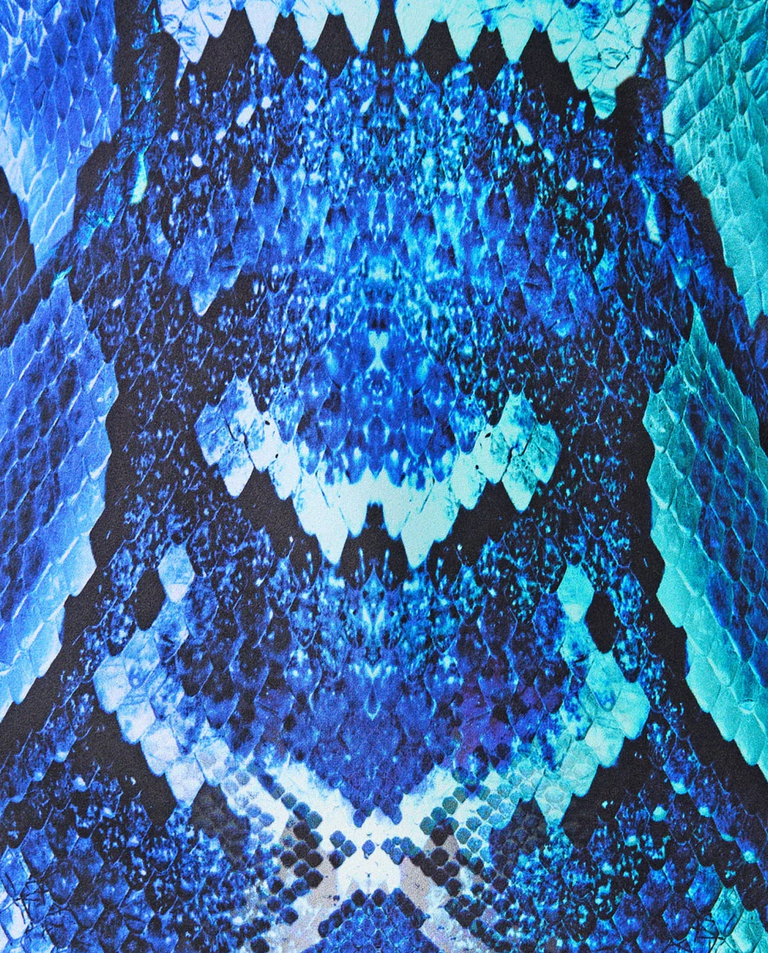 Jedwabna sukienka The Sapphire Serpent - Image #4