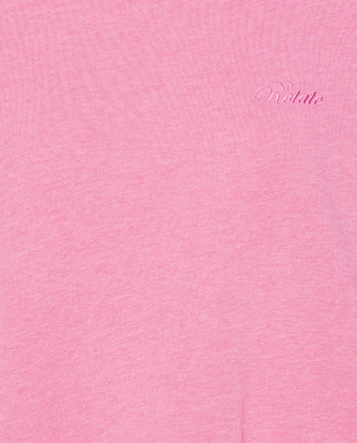 Jasnoróżowa bluza z logo Heavy Sweat - Image #5