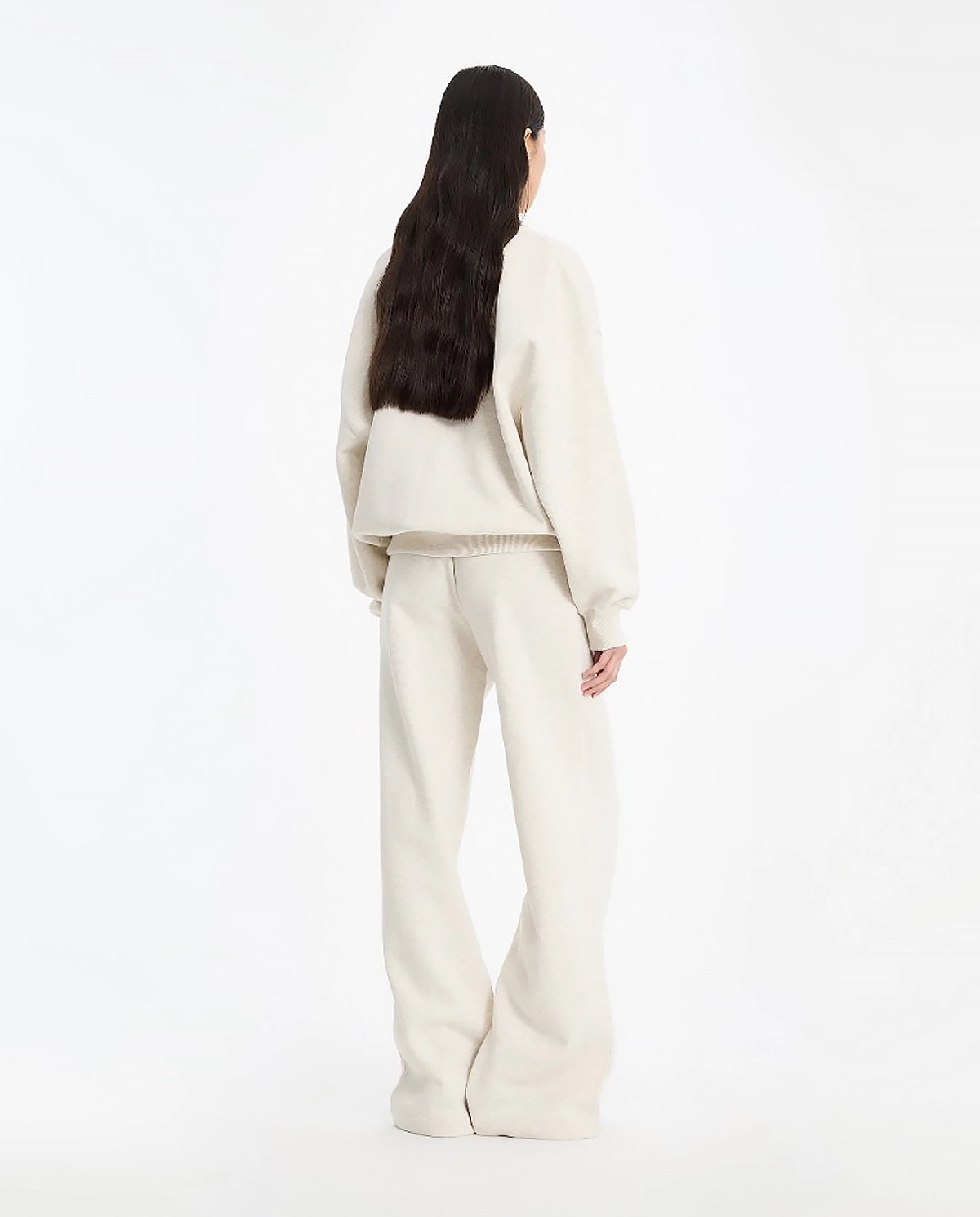 Bawełniana bluza z kołnierzykiem polo - Image #3
