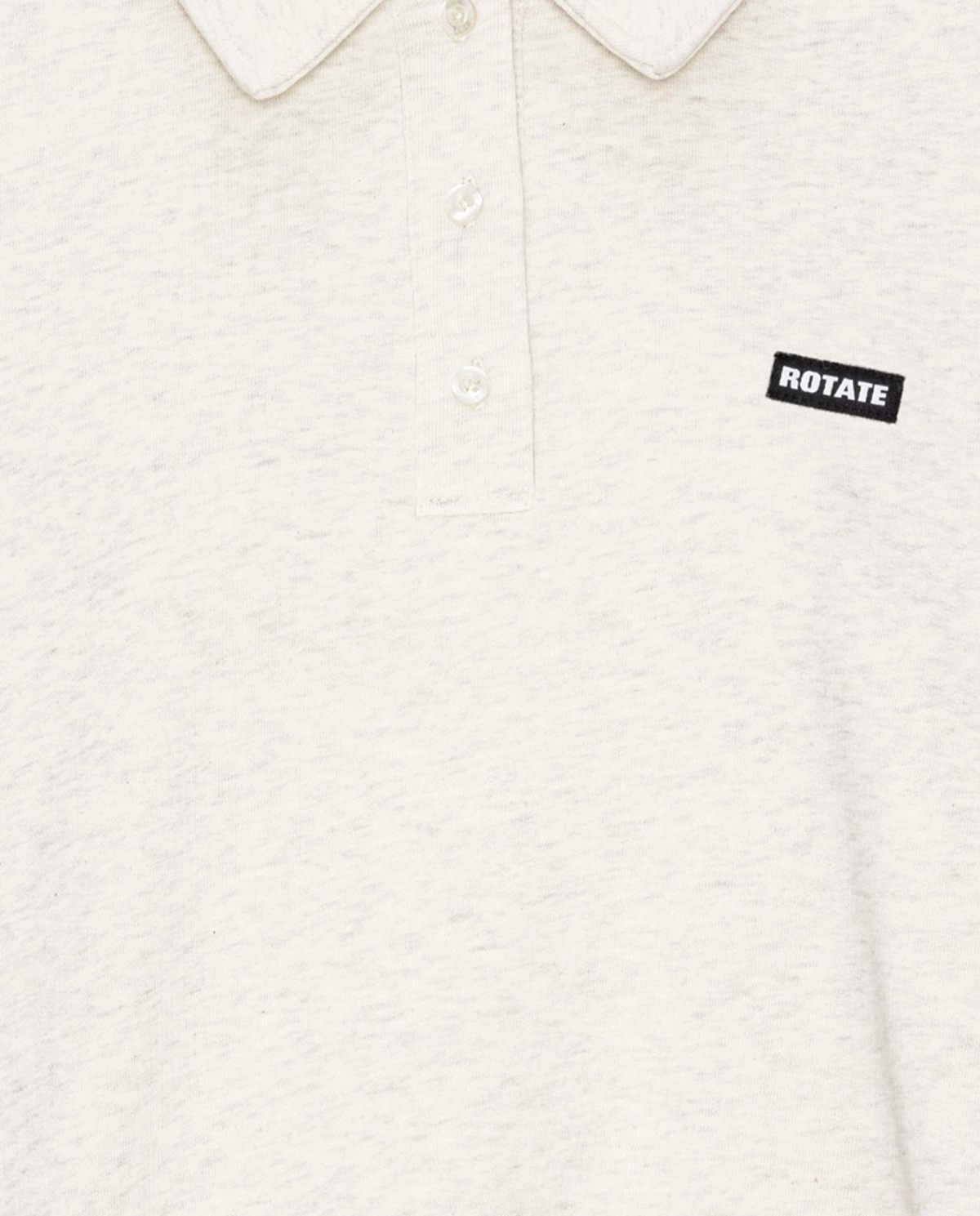 Bawełniana bluza z kołnierzykiem polo - Image #6