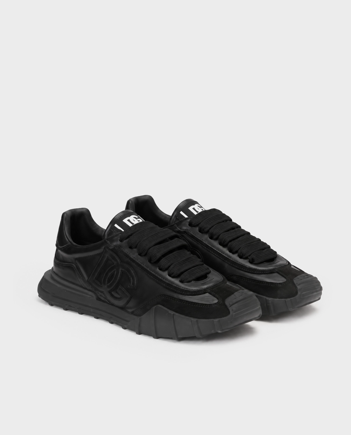 Czarne sneakersy Athletic - Image #1