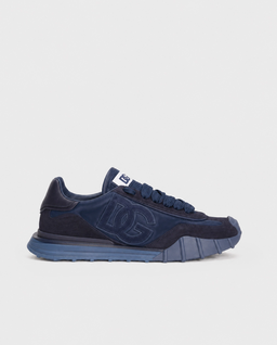 Granatowe sneakersy Athletic - Image #0