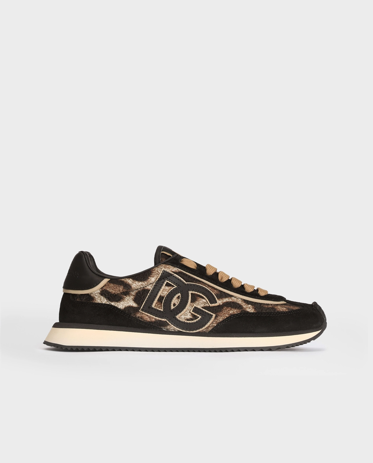 Sneakersy w panterkę DG Cushion