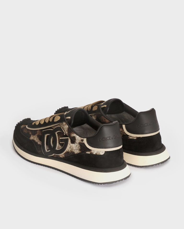Sneakersy w panterkę DG Cushion - Image #2