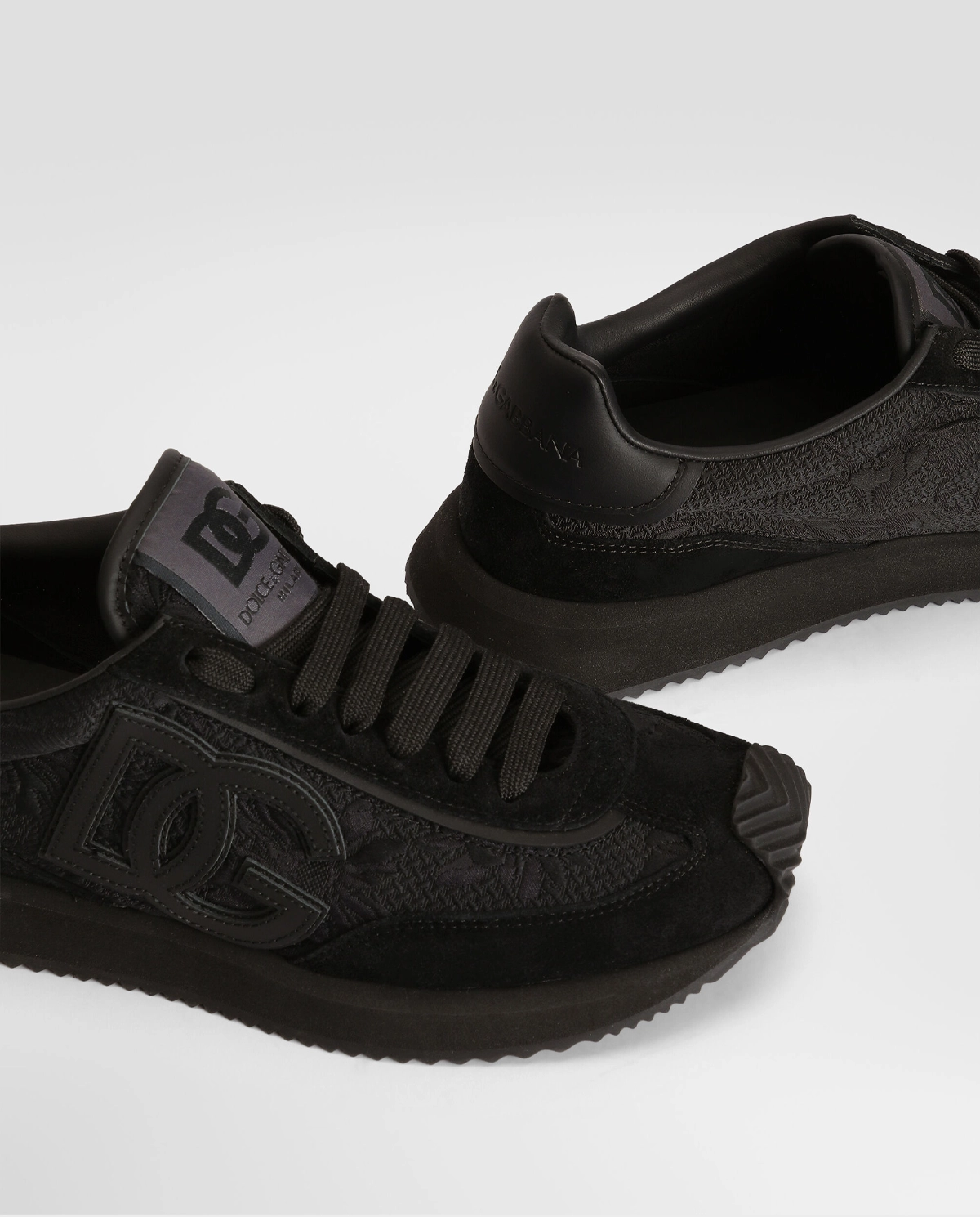 Czarne sneakersy DG Cushion - Image #3