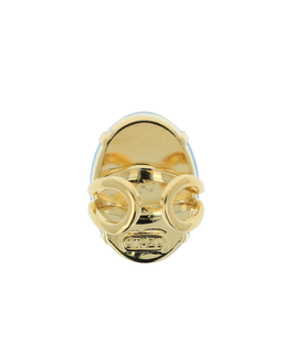 Pierścionek Eva Oval z turkusowym kamieniem - Image #3