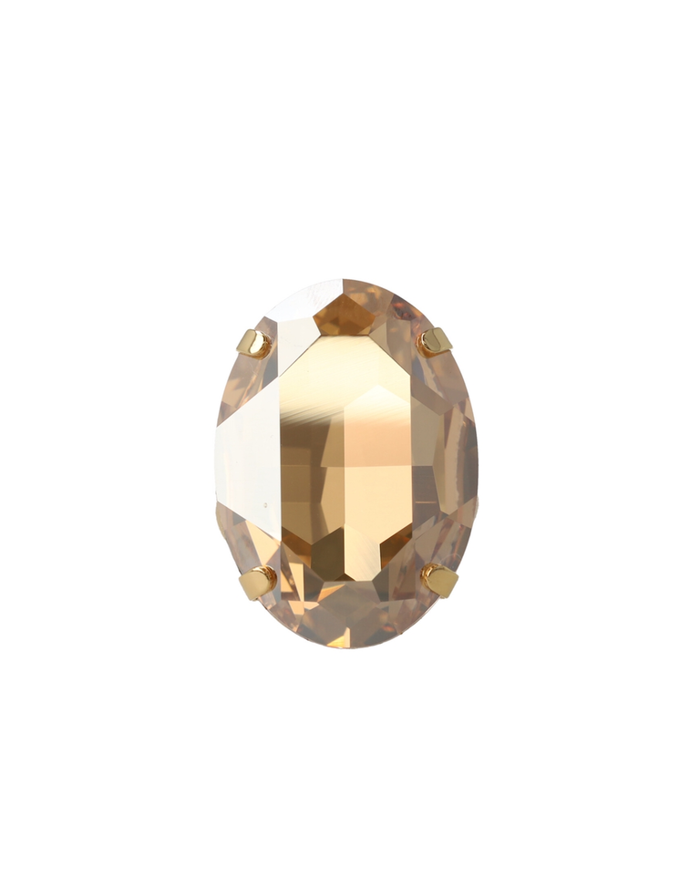 Pierścionek Eva Oval Golden Shadow
