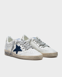 Białe skórzane sneakersy Ball Star - Image #2