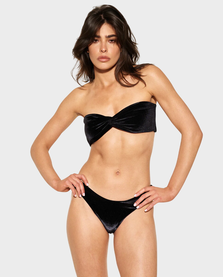 Dół od bikini Brazilian Velvet Black - Image #2