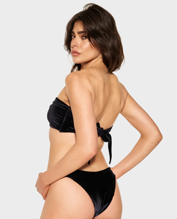 Top od bikini Bonbon Velvet Black - Image #1