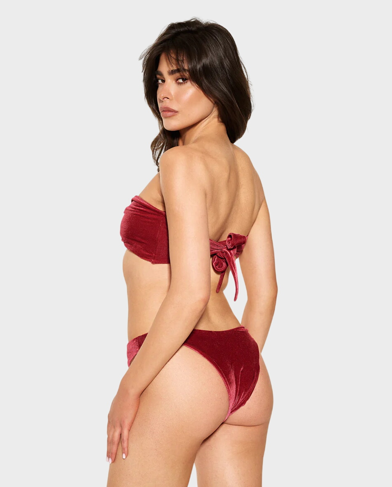 Top od bikini Bonbon Velvet Cherry