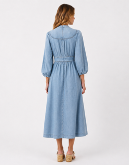 Jeansowa sukienka Wanderlust midi - Image #2