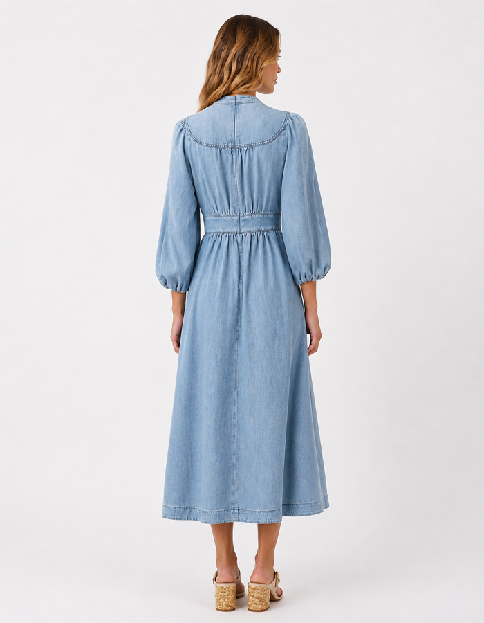 Jeansowa sukienka Wanderlust midi - Image #2
