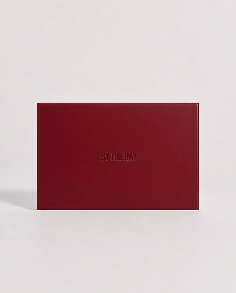 Burgundowe lusterko kompaktowe BEAUTY CHECK - Image #3