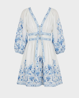 Biała sukienka w stylu boho Alenica - Image #4