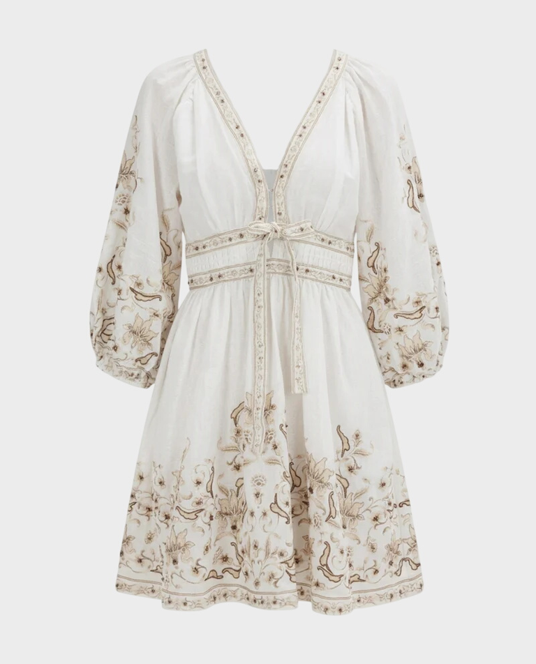 Mini sukienka w stylu boho Alenica - Image #3