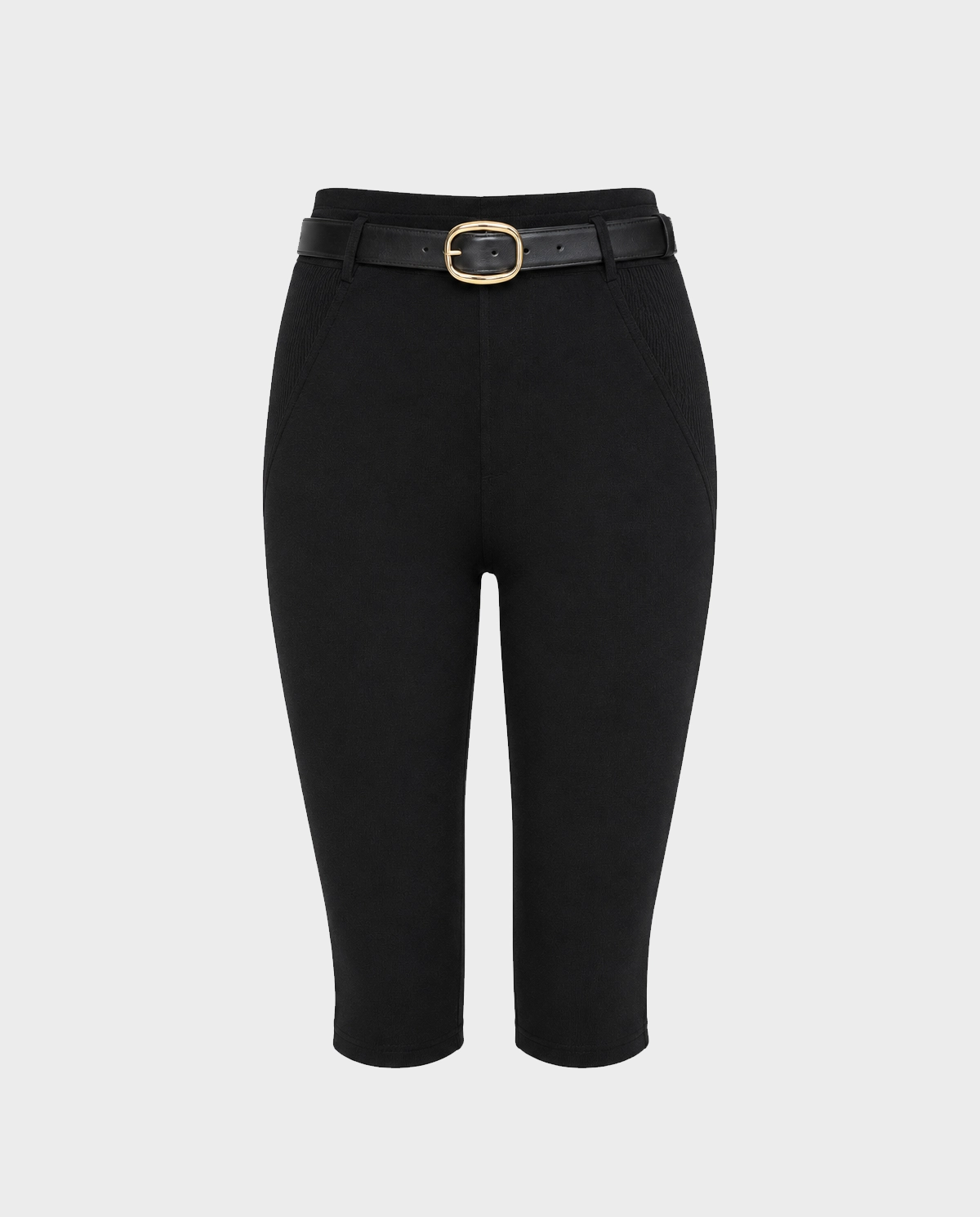 Czarne legginsy Capri - Image #0