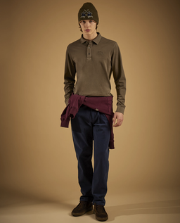 Granatowe spodnie chino - Image #4