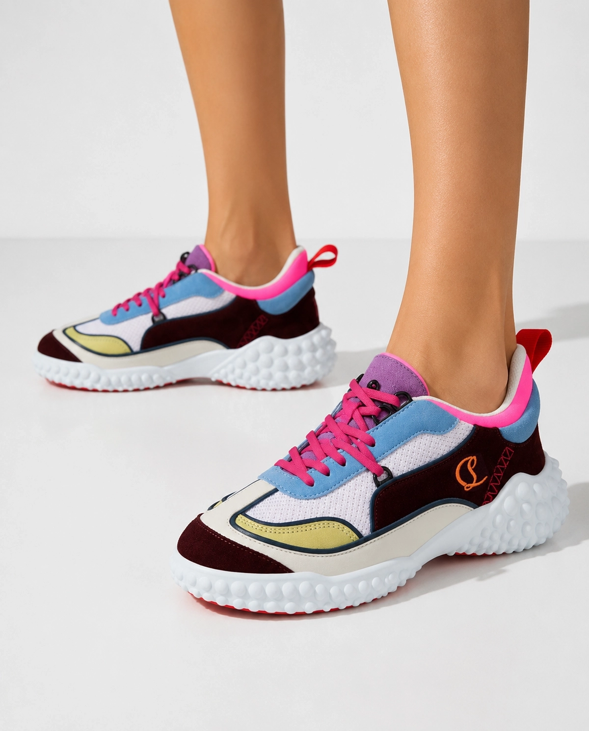 Wielokolorowe sneakersy Mara - Image #1