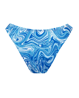 Niebieski dół od bikini z printem - Image #2