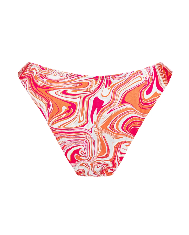 Różowy dół od bikini z printem - Image #2