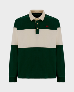 Bawełniany longsleeve w paski - Image #0