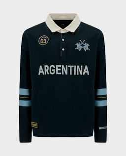 Bawełniany longsleeve z haftowaniem - Image #0