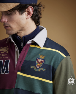 Patchworkowy longsleeve z aplikacjami - Image #2