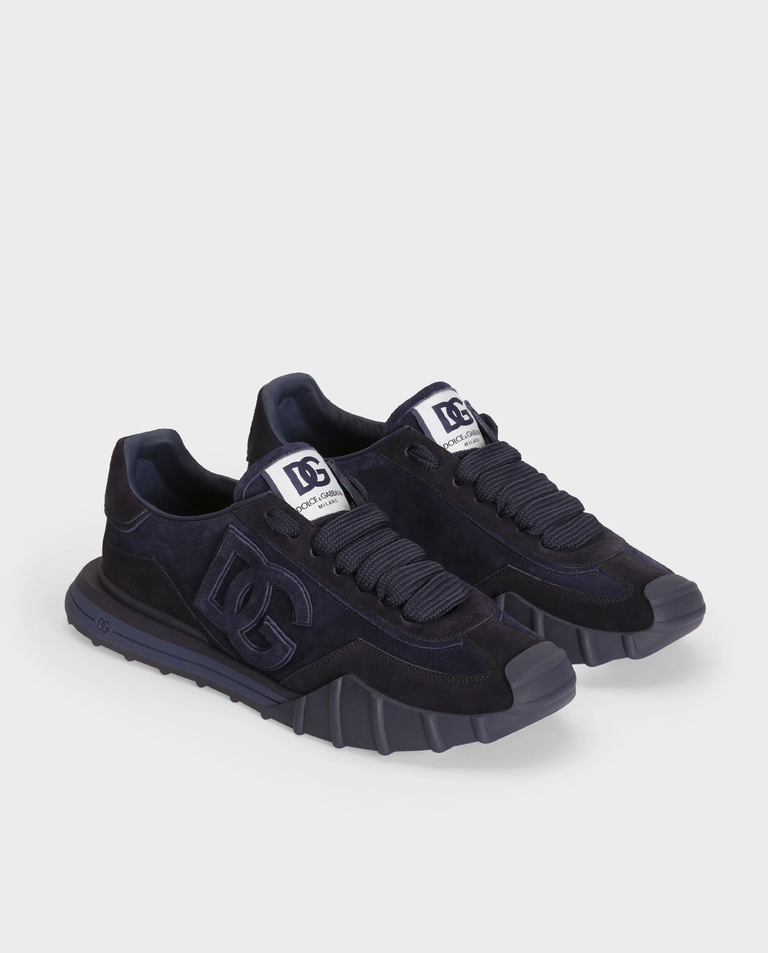 Granatowe sneakersy Athletic - Image #2