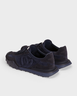 Granatowe sneakersy Athletic - Image #3