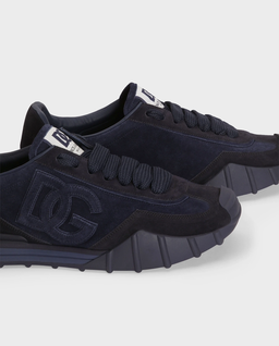 Granatowe sneakersy Athletic - Image #4