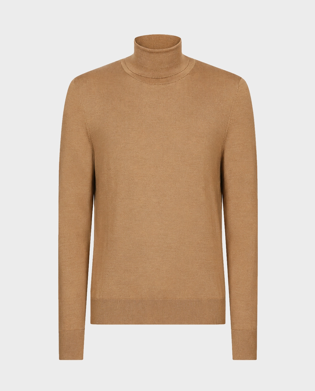 Brązowy sweter z golfem - Image #0