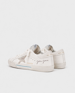 Białe skórzane sneakersy Super Star - Image #3