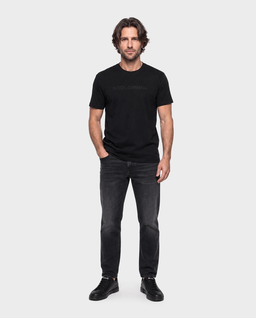 Czarny t-shirt z logo - Image #2