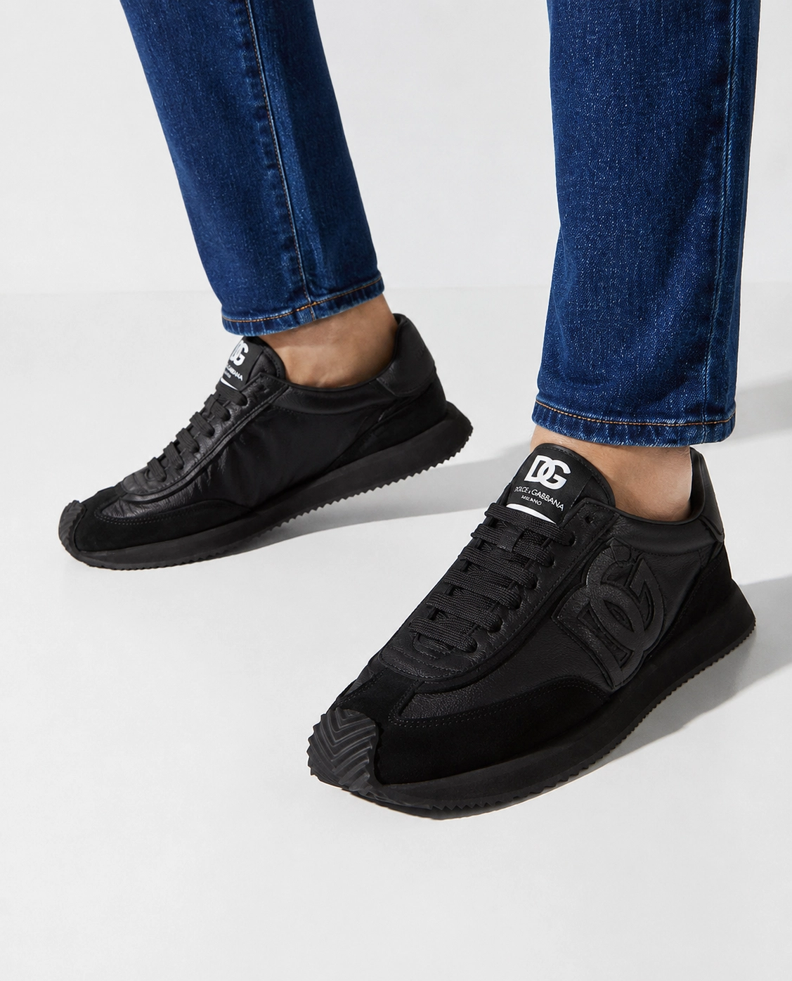 Czarne sneakersy DG Cushion - Image #1