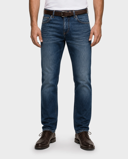 Niebieskie jeansy Regular Fit - Image #1