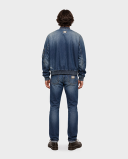 Niebieskie jeansy Regular Fit - Image #3