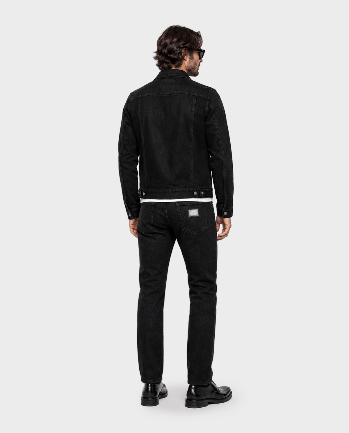 Czarne jeansy Slim Fit - Image #3
