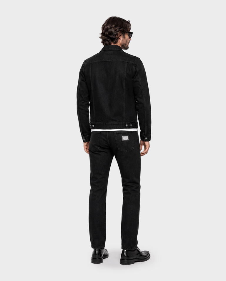 Czarne jeansy Slim Fit - Image #3