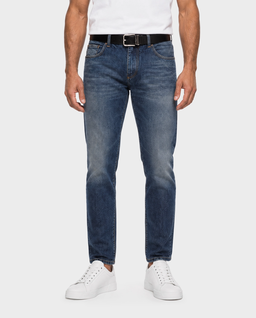 Granatowe jeansy Regular Fit - Image #1